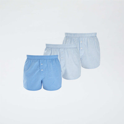 3 pairs of boxer shorts BLACK