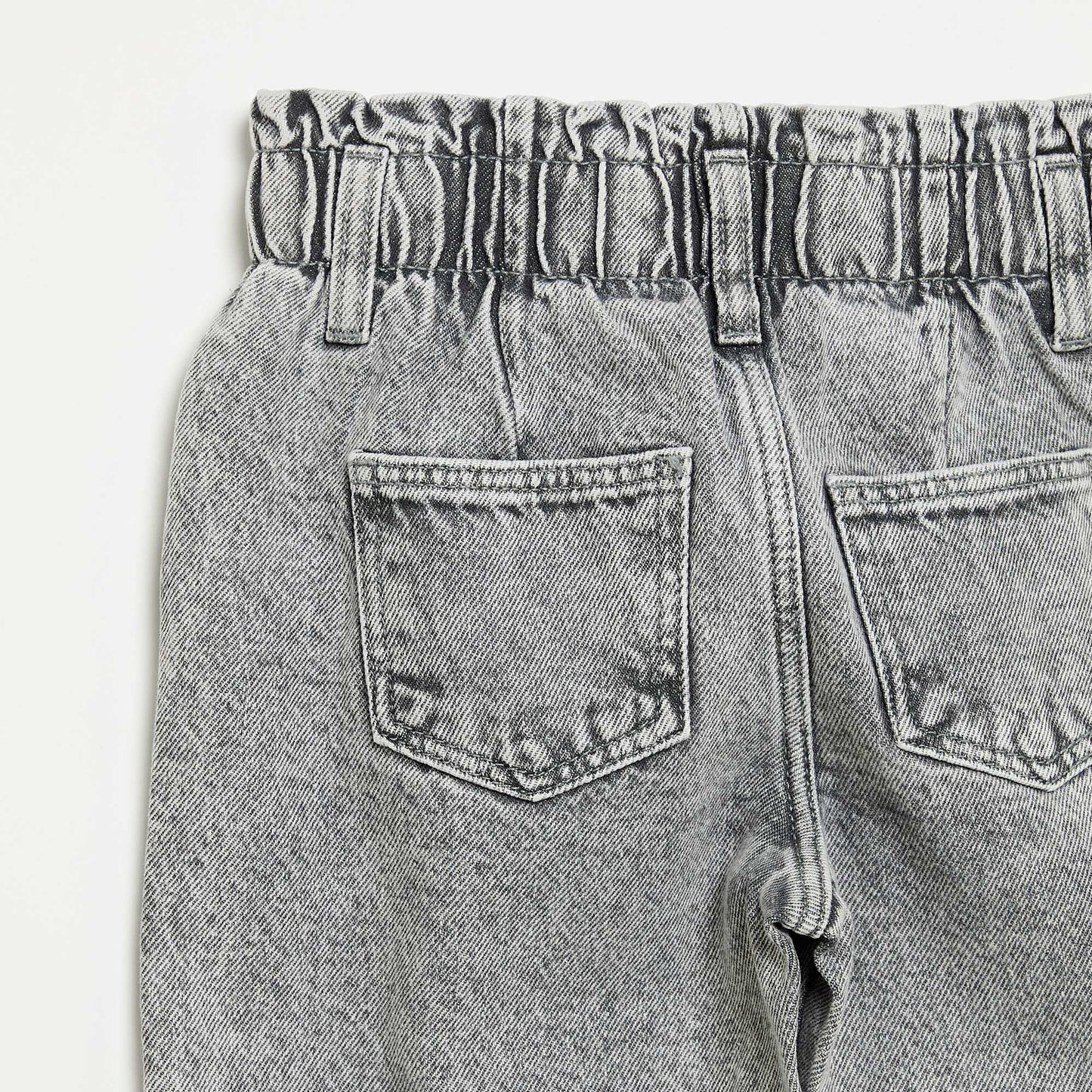 Mom paperbag jeans GREY