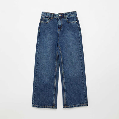 Wide leg trousers BLUE