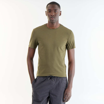 Plain T-shirt - Slim fit GREY