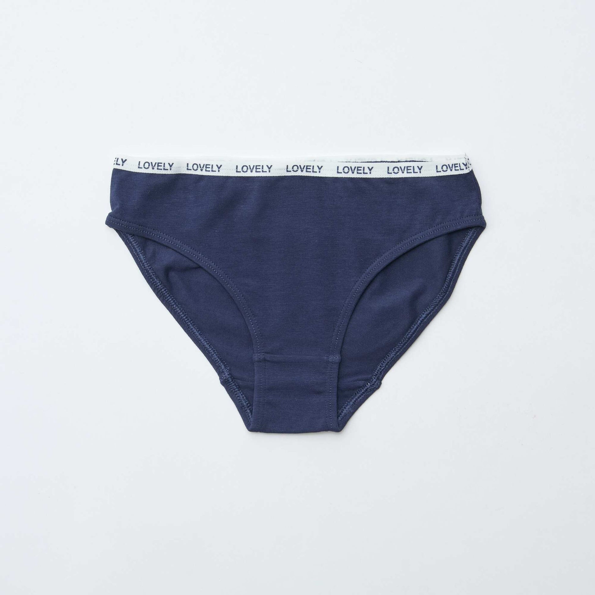 Pack of 4 pairs of printed briefs WHITE