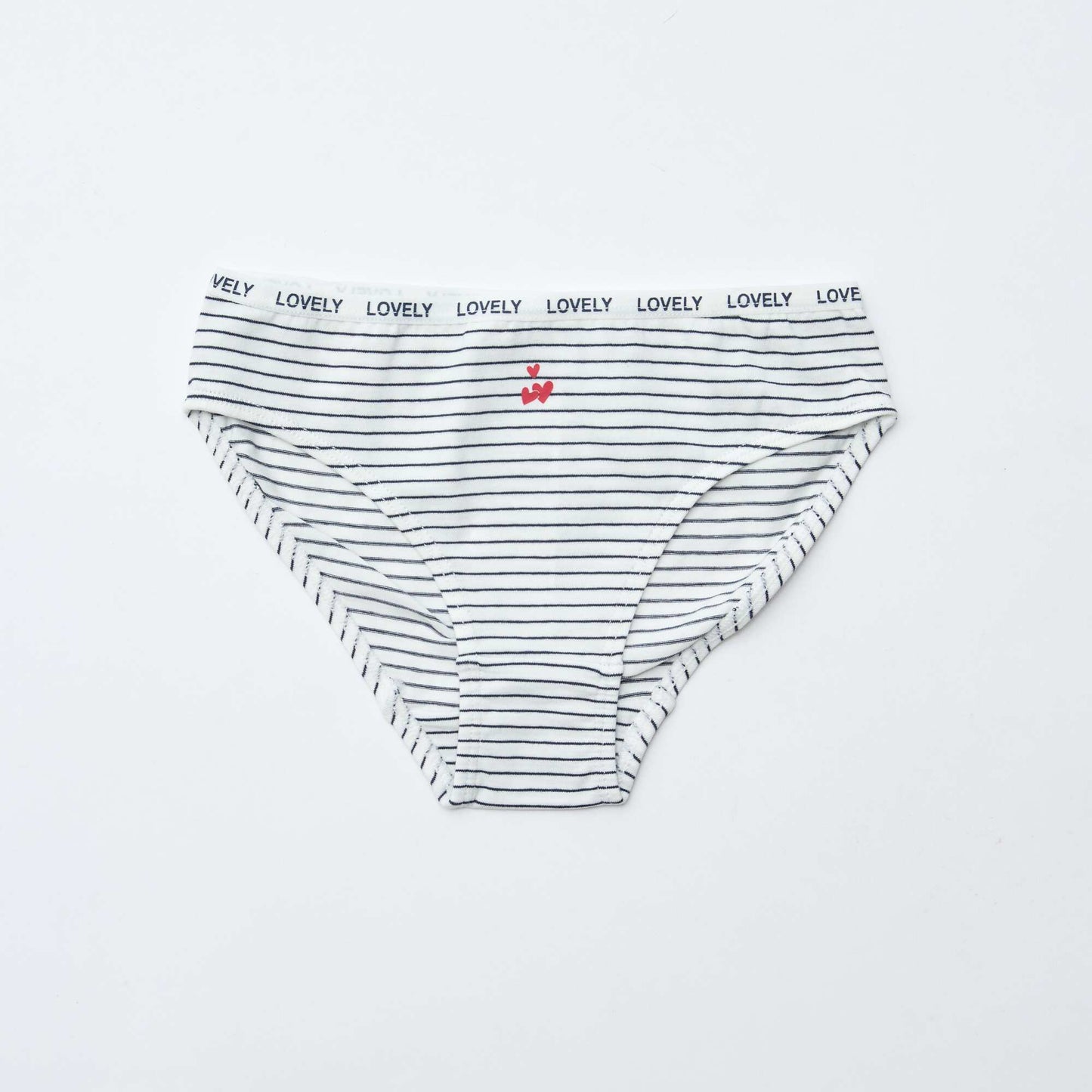 Pack of 4 pairs of printed briefs WHITE