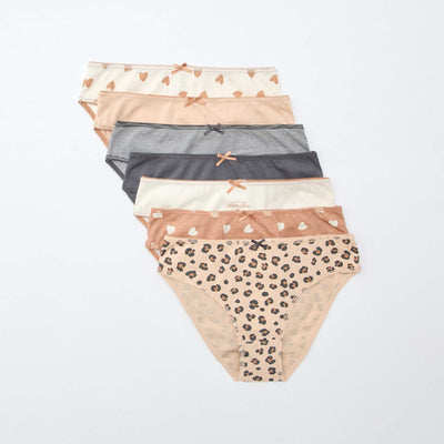 7-Pack Briefs BROWN