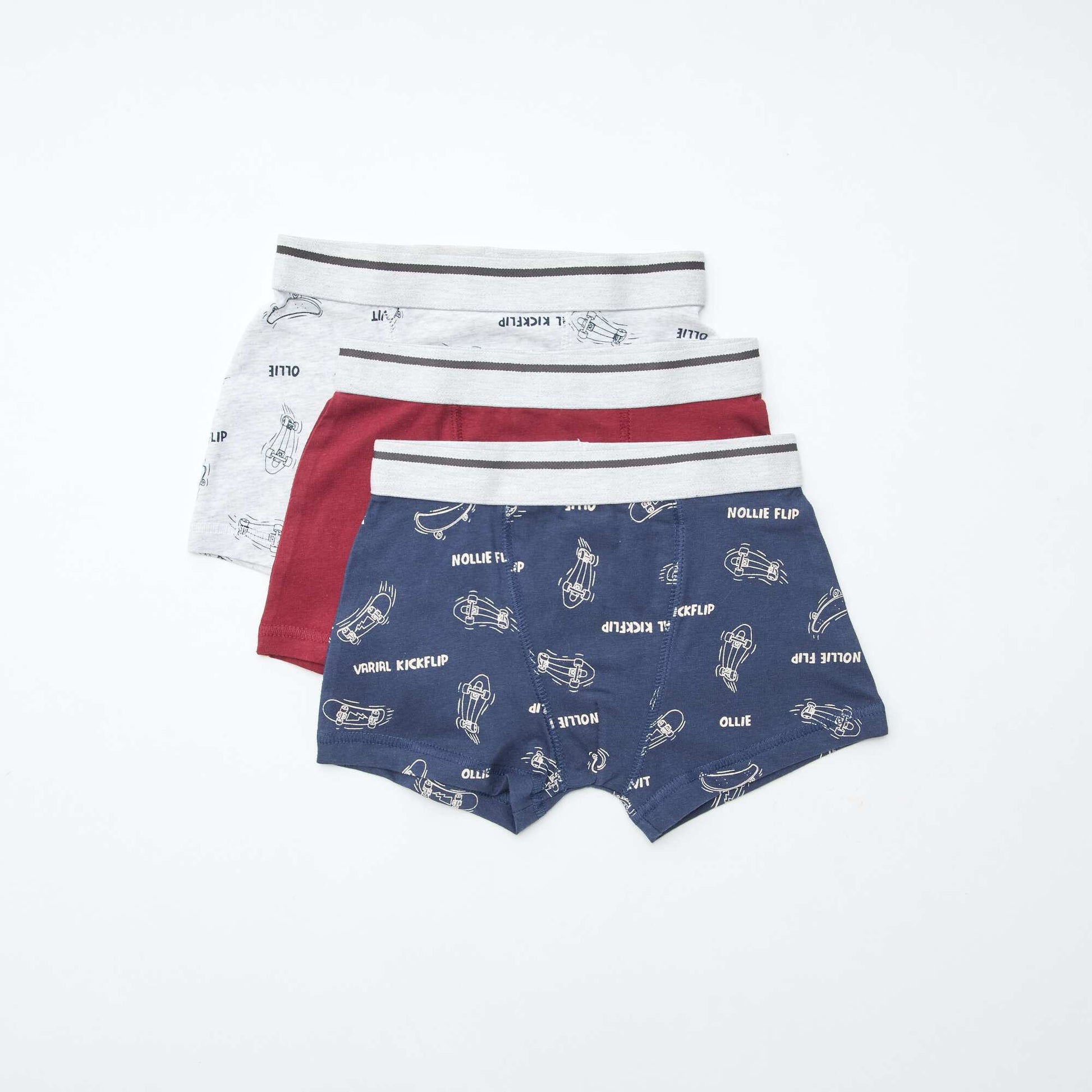 3-Pack Stretch Boxers BLUE
