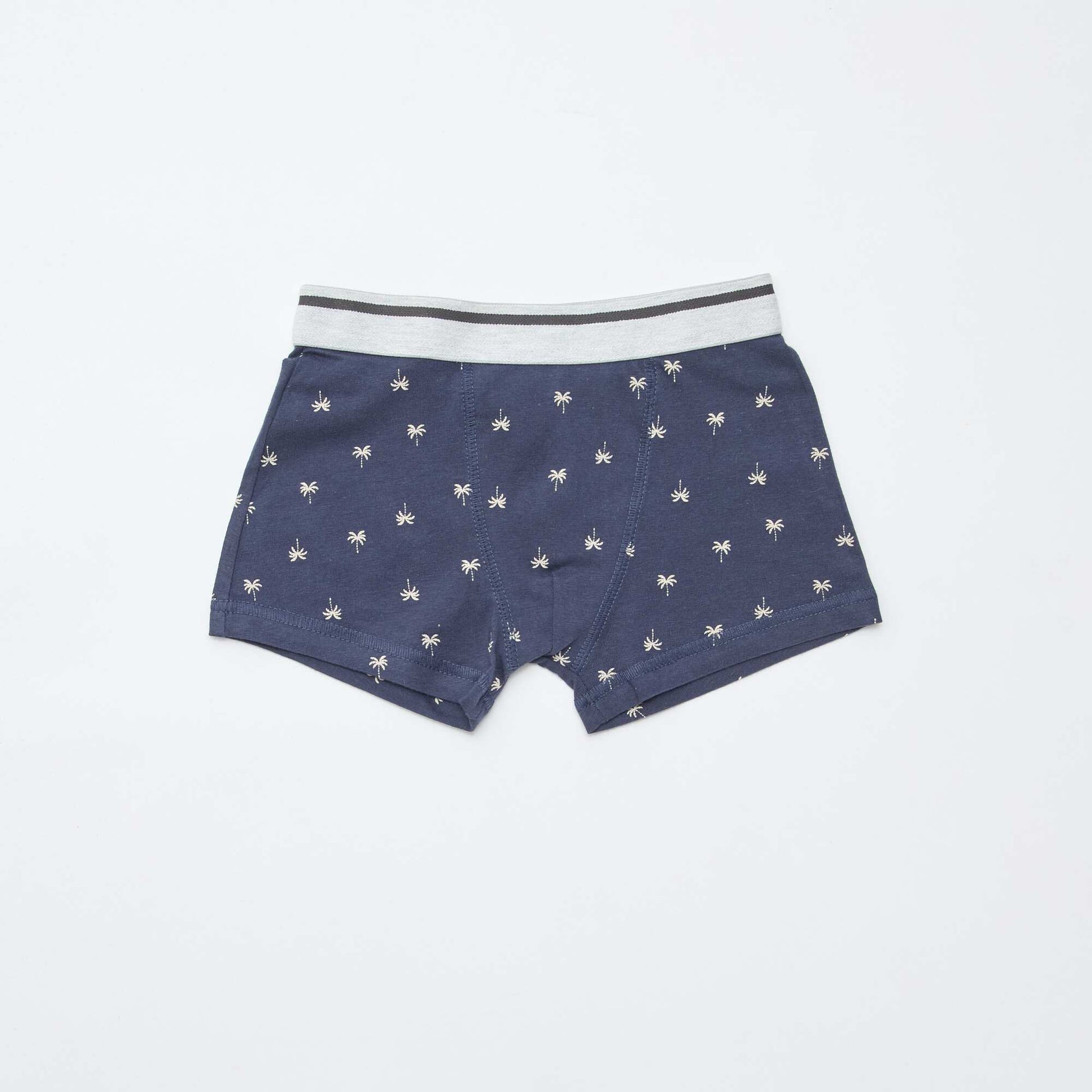 Pack of 3 pairs of stretch boxer shorts YELLOW