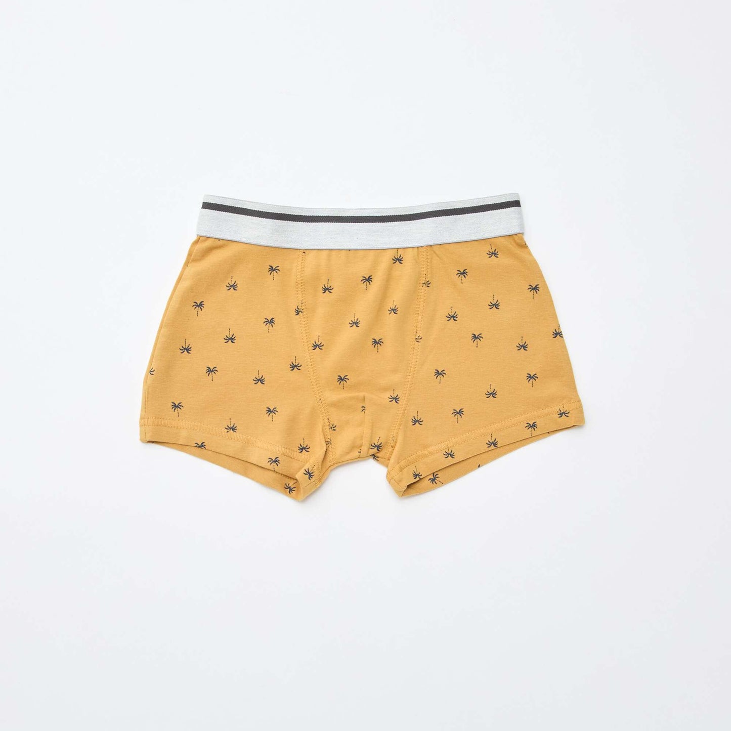 Pack of 3 pairs of stretch boxer shorts YELLOW