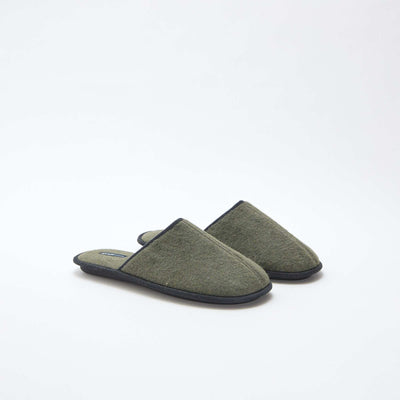 Mule slippers GREEN
