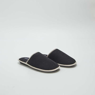 Mule slippers BLACK