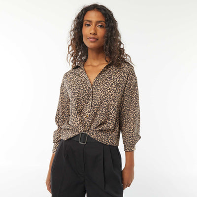 Flowing blouse BEIGE