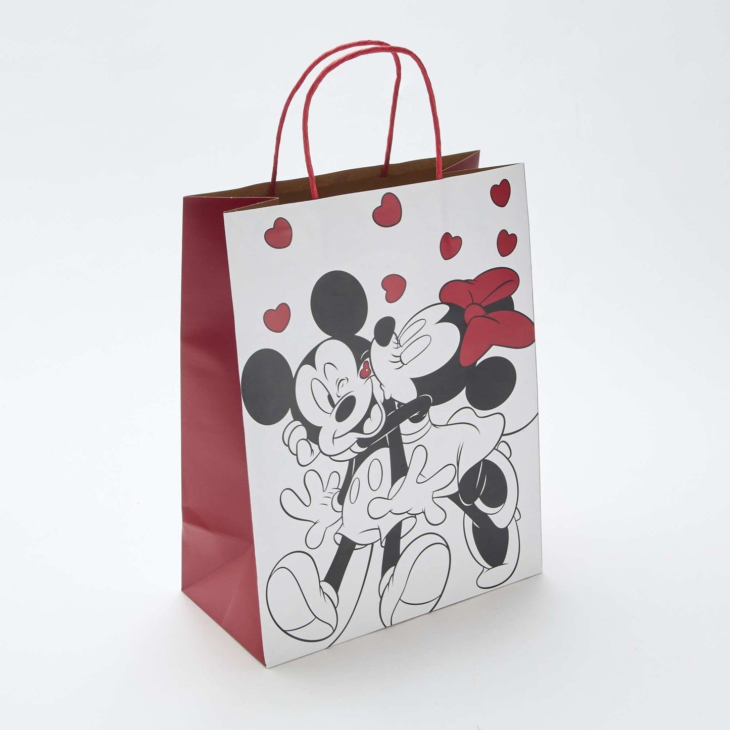 'Stitch' paper gift bag BEIGE