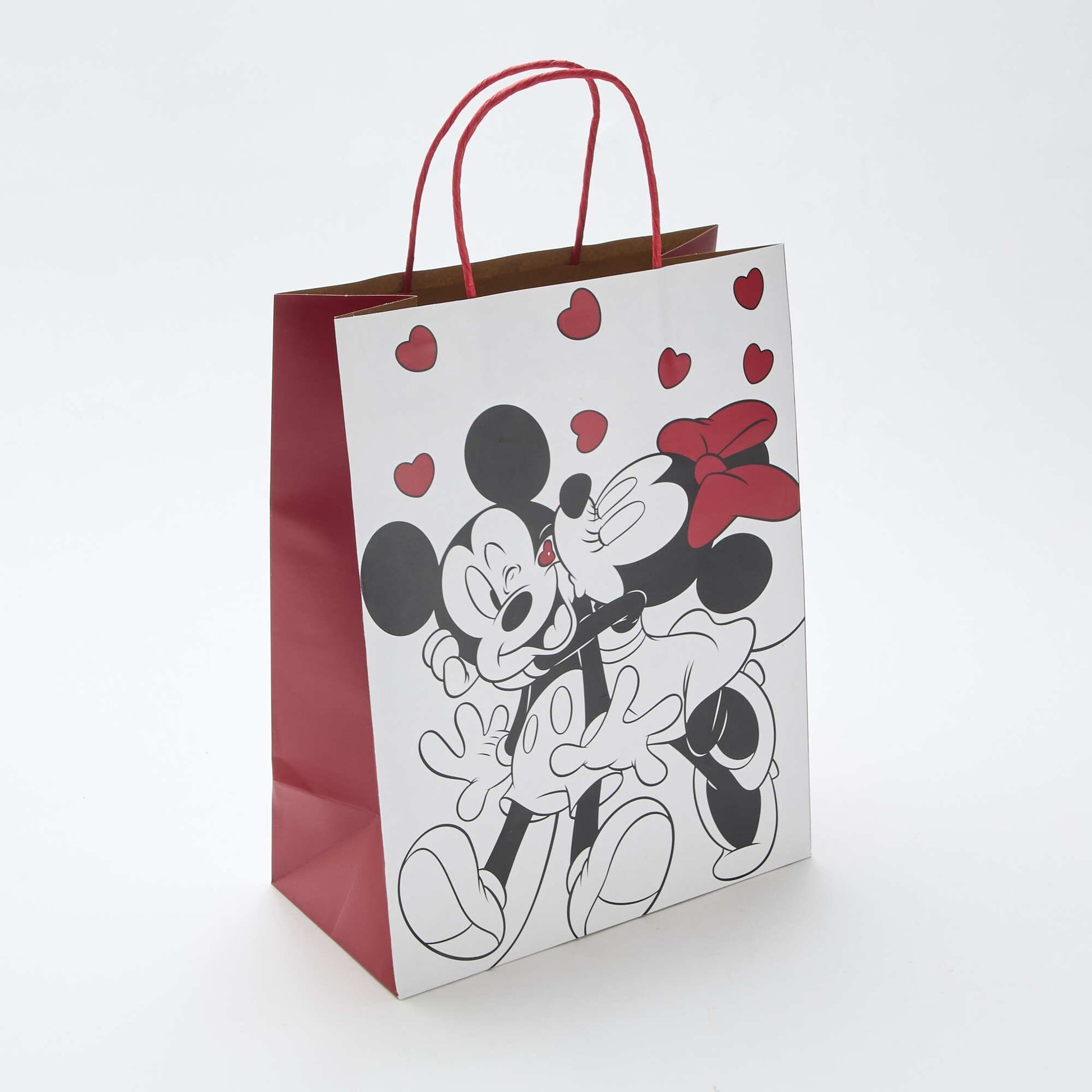 'Stitch' paper gift bag BEIGE
