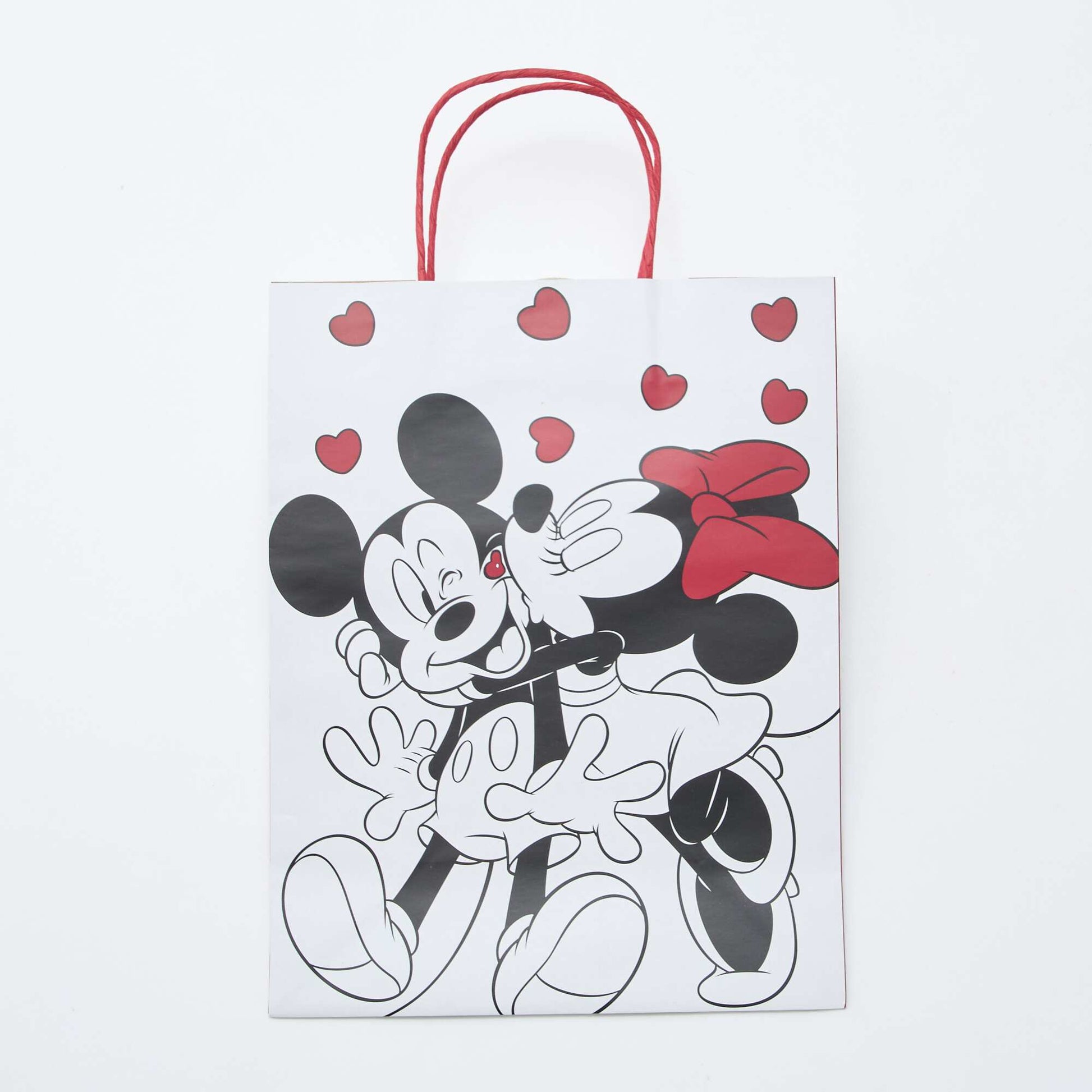 'Stitch' paper gift bag BEIGE