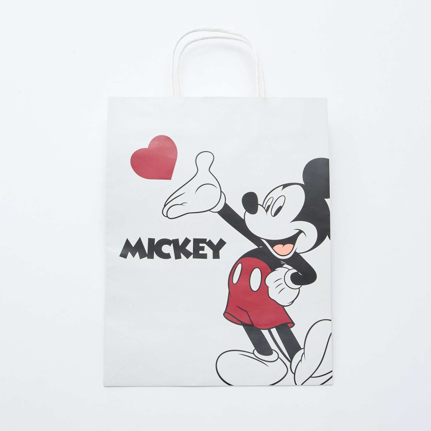 'Stitch' paper gift bag BEIGE