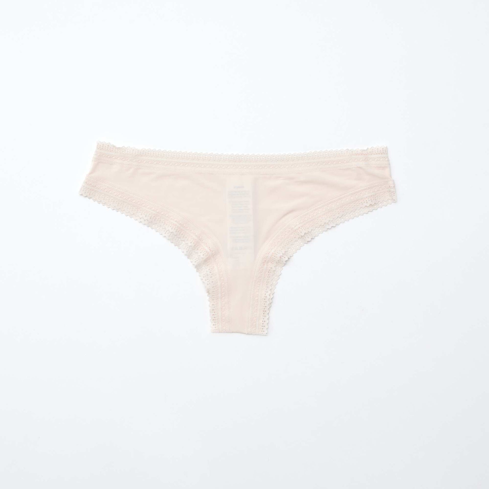 Pack of 3 Printed Microfibre Thongs BLACK