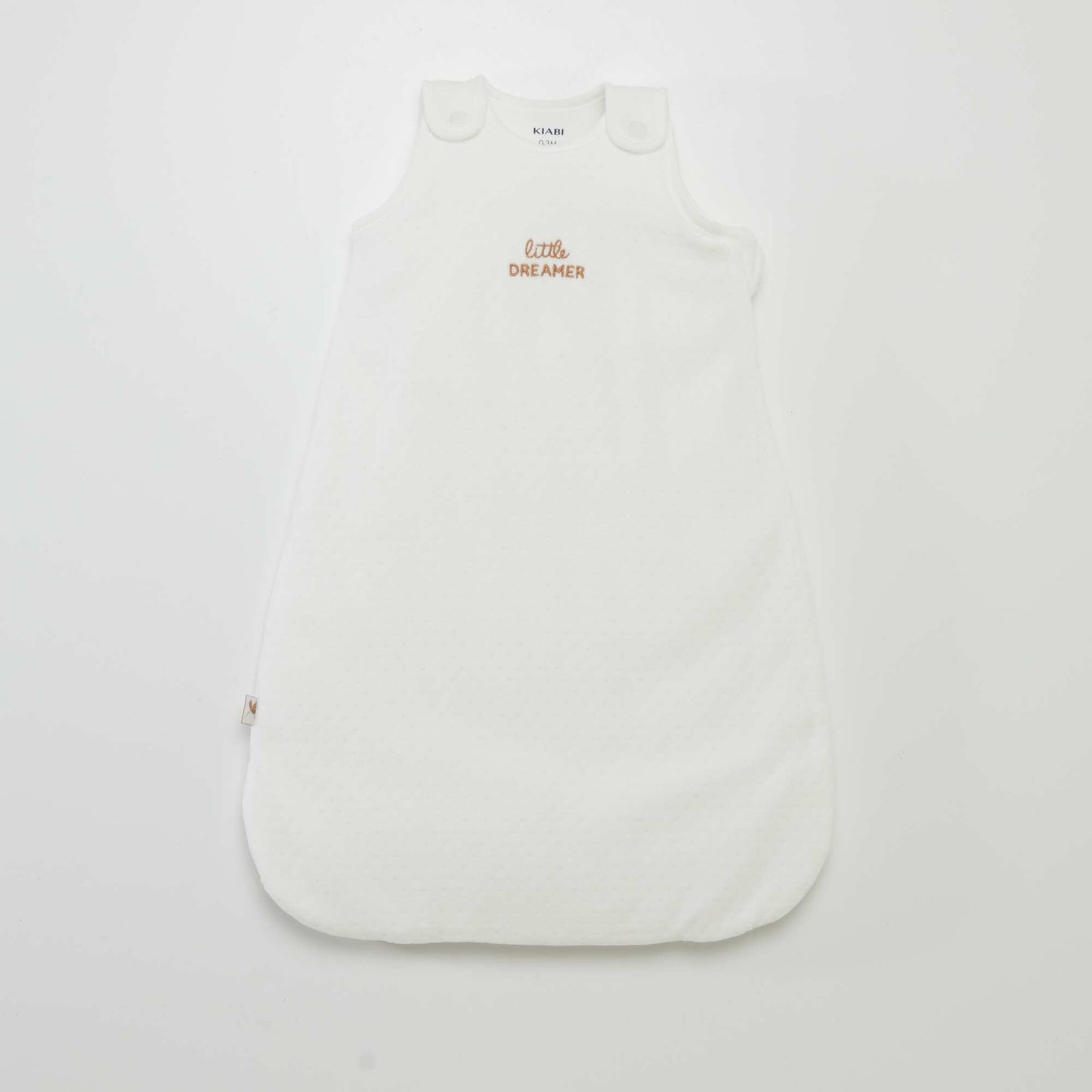 Warm Sleeping Bag with Pattern TOG 2.5 WHITE