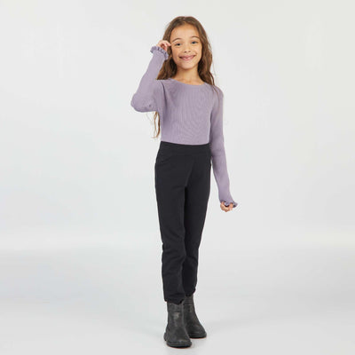 Plain leggings BLACK