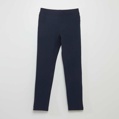 Plain leggings BLUE