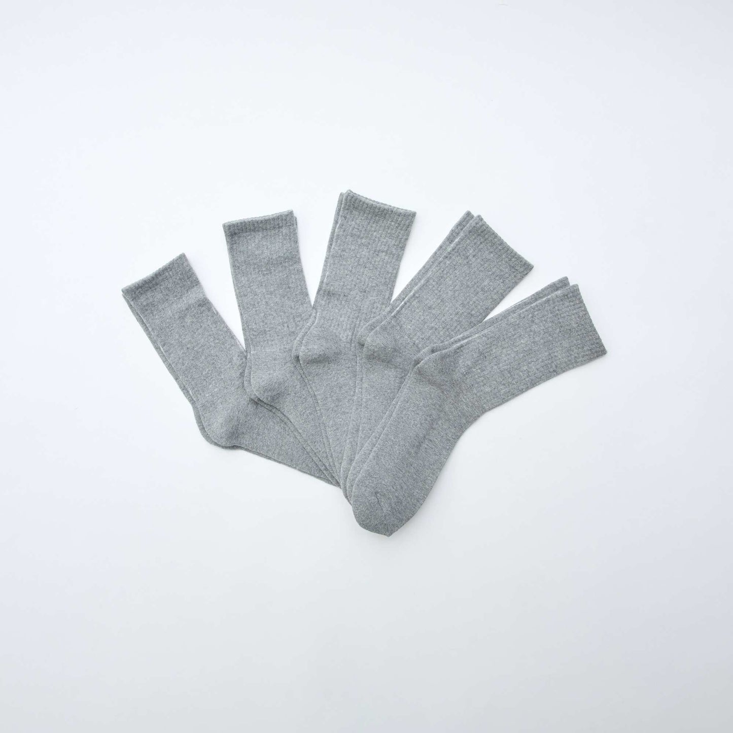 5-Pack of High Knit Socks GREY