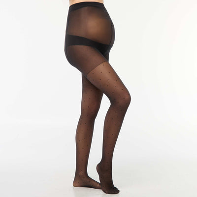 Dotted tights BLACK