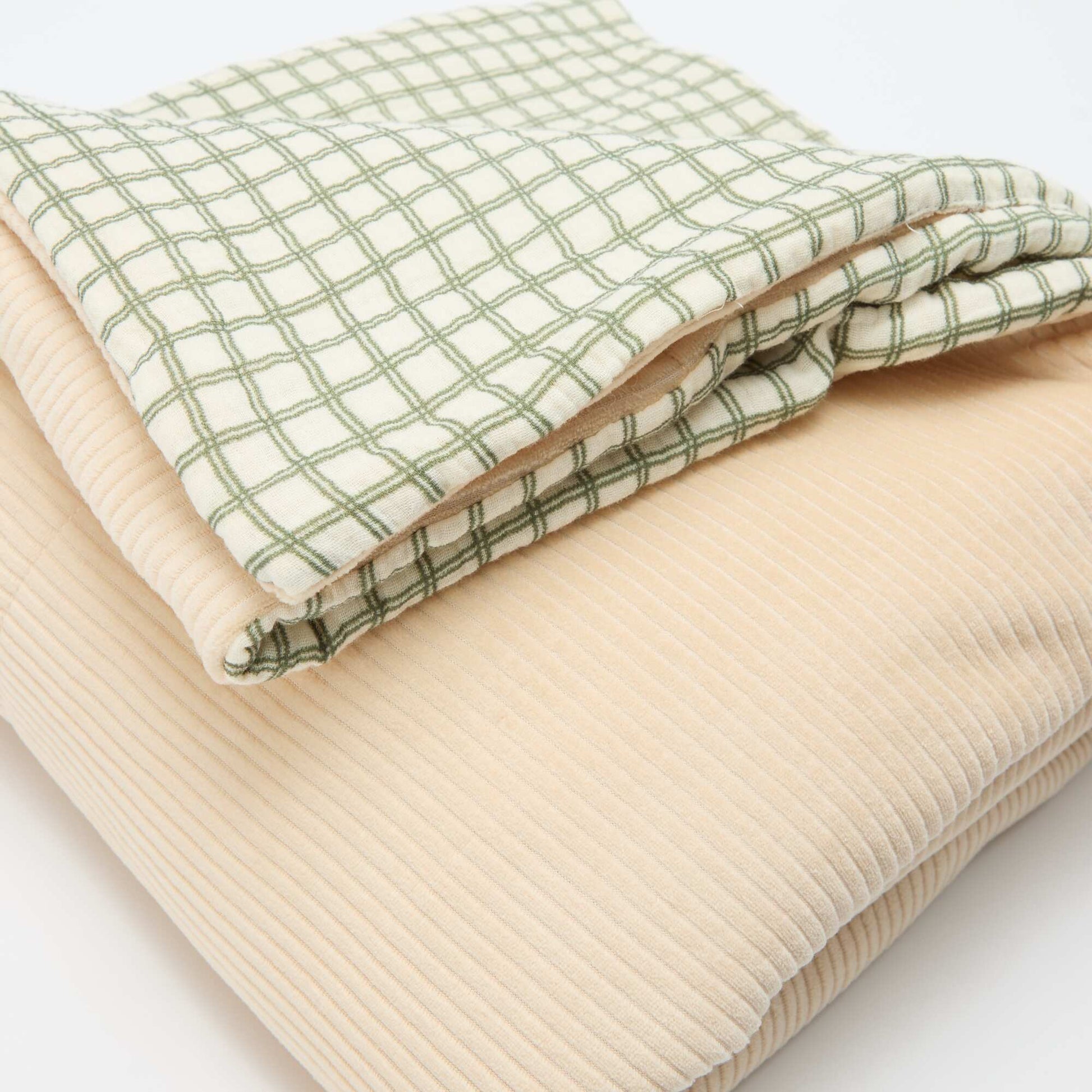 Reversible Blanket - Kiabi Home KHAKI