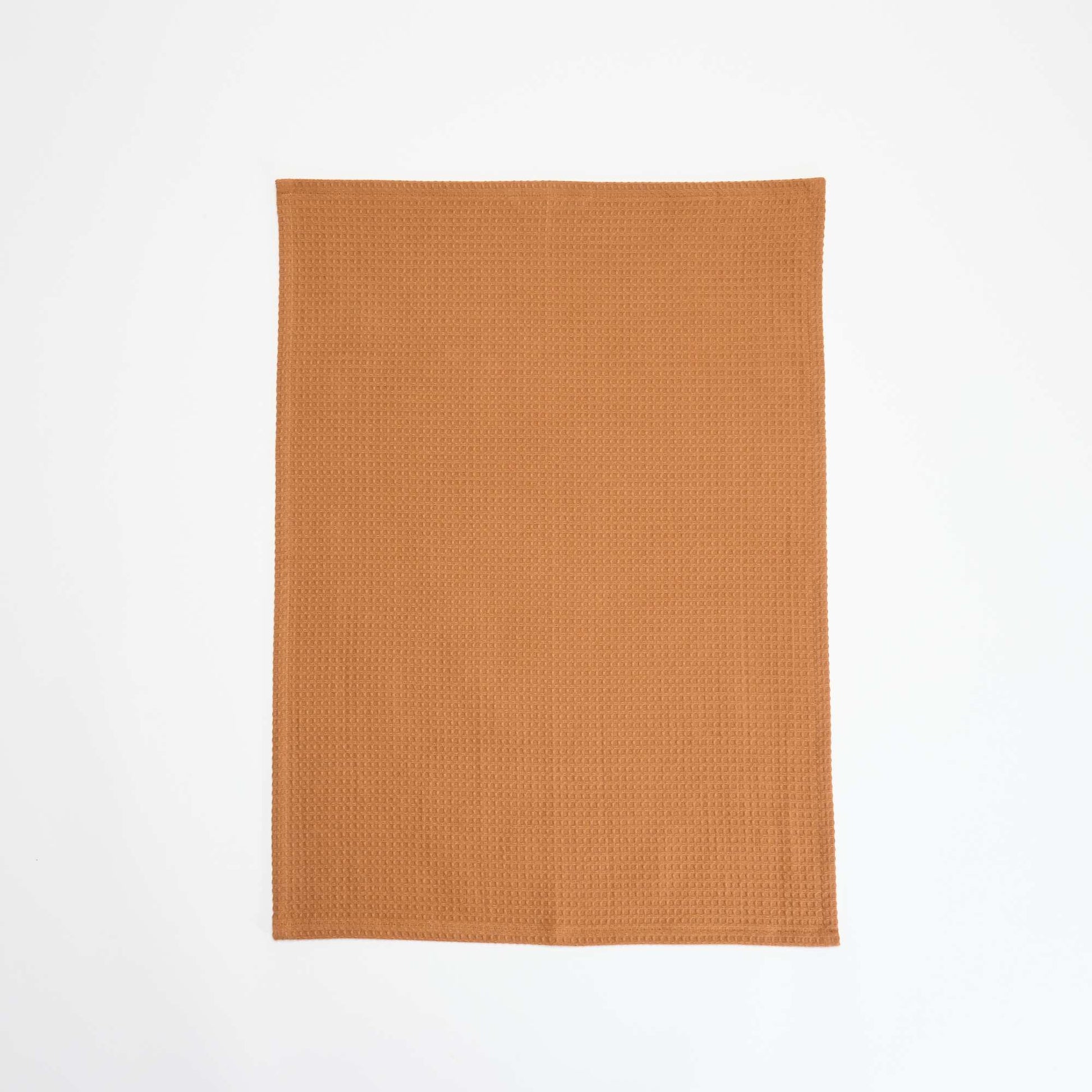 Honeycomb Rectangular Tea Towel BLUE