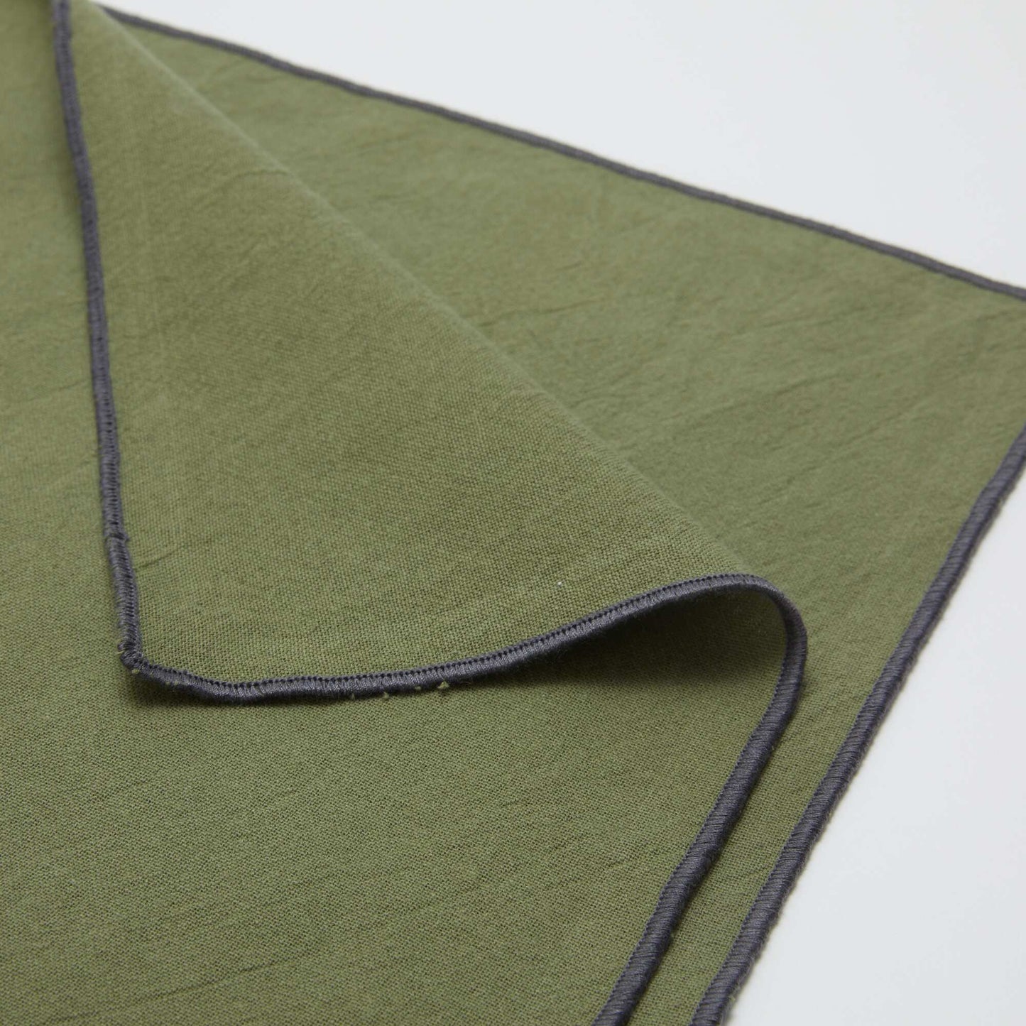 Set of 2 2-in-1 Plain Placemats/Napkins (32x40 cm) - Kiabi Home GREEN