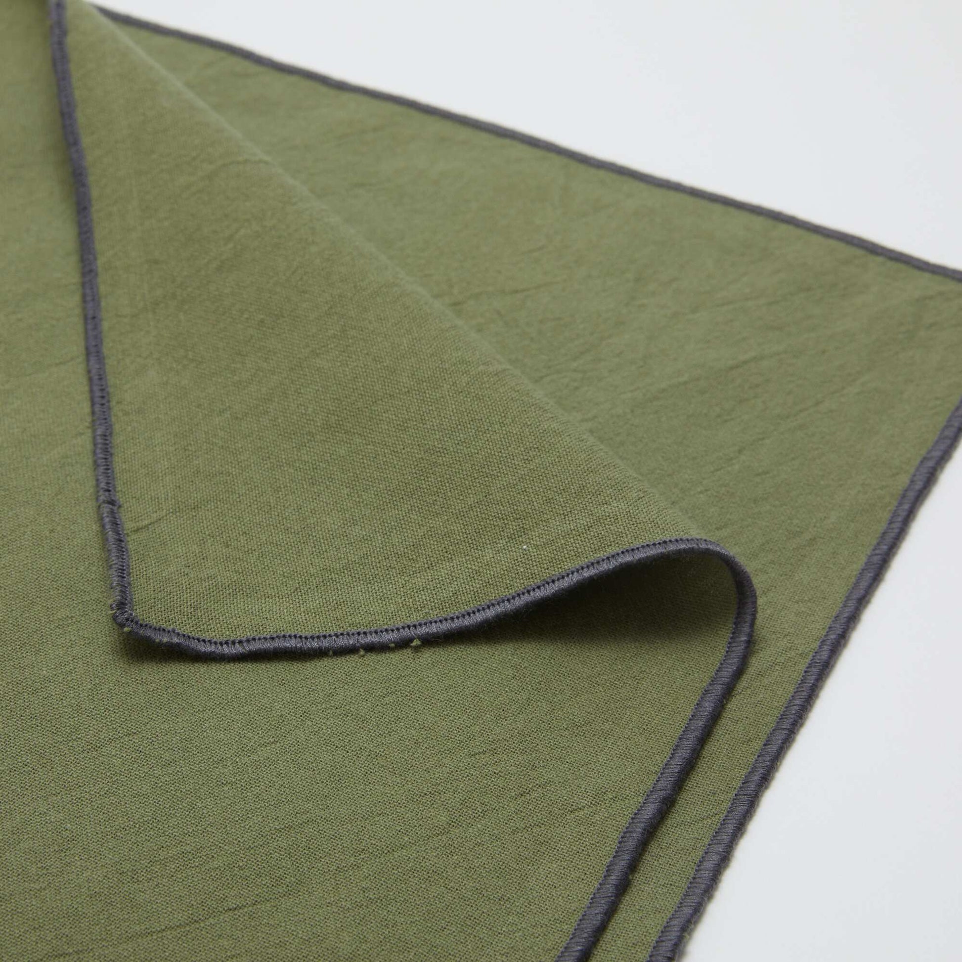 Set of 2 2-in-1 Plain Placemats/Napkins (32x40 cm) - Kiabi Home GREEN