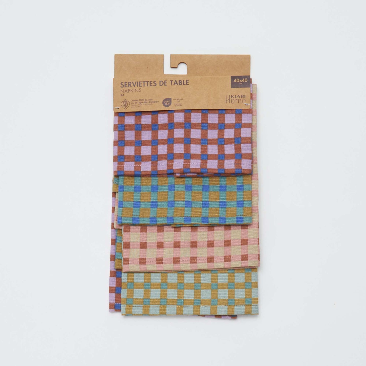 Set of 4 Napkins - Kiabi Home BEIGE