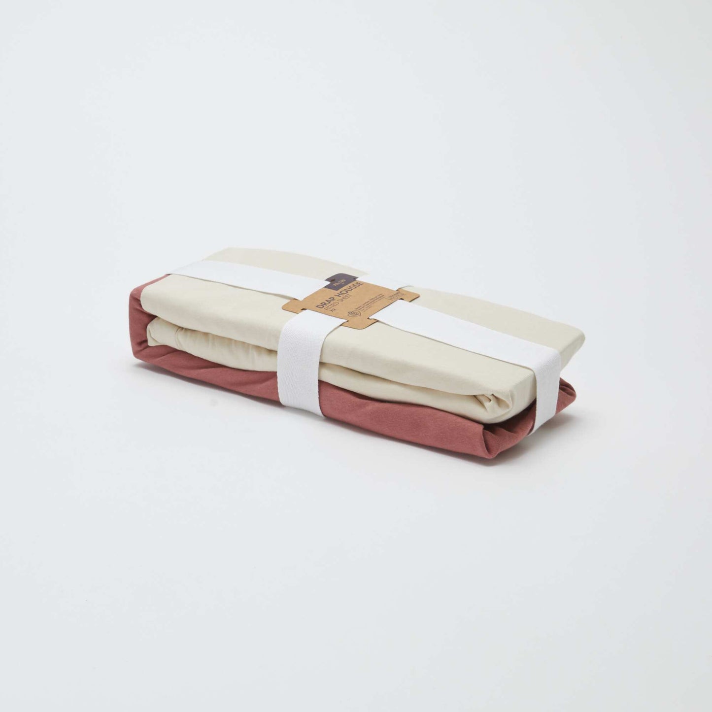 2-Pack Fitted Sheets - 60 x 120 cm WHITE