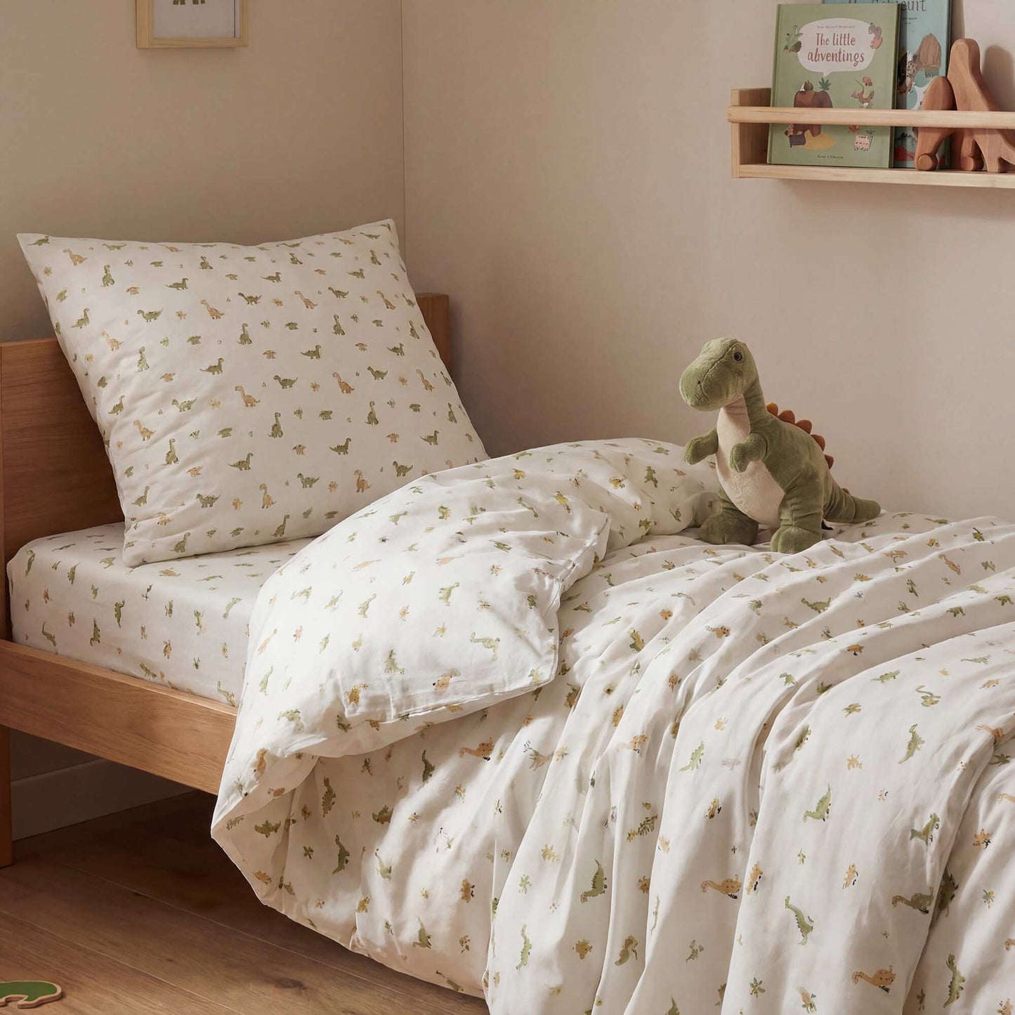 Chic 2-Piece Duvet Cover & Pillowcase Set (140 x 200cm) BEIGE