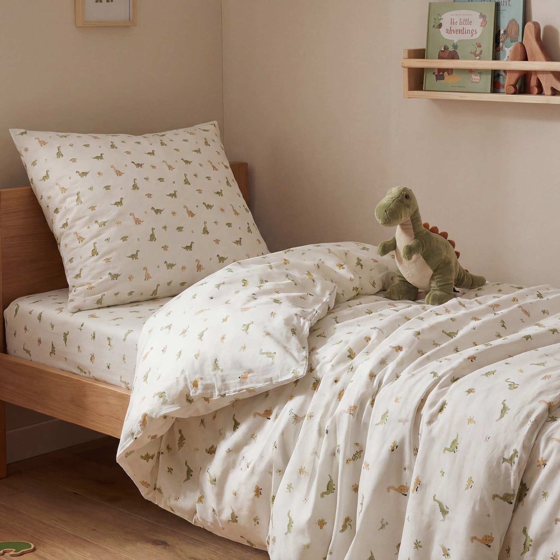 Chic 2-Piece Duvet Cover & Pillowcase Set (140 x 200cm) BEIGE