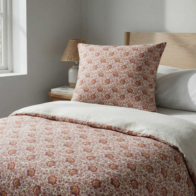 Single Duvet Cover Set (140 x 200cm) in 57-Thread Count Cotton - Kiabi Home BEIGE