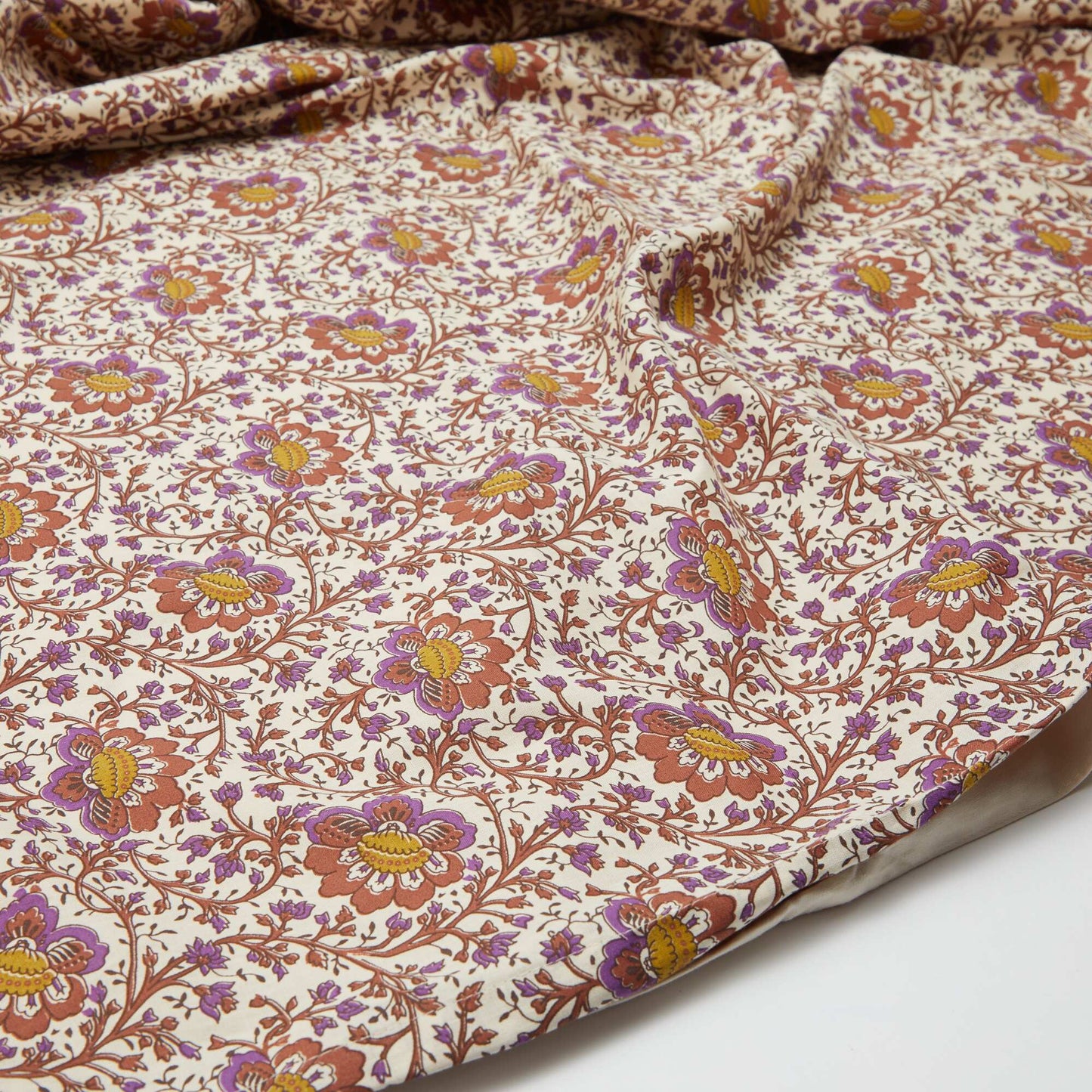 King Size Cotton Duvet Cover Set (240 x 220cm) - Kiabi Home BEIGE
