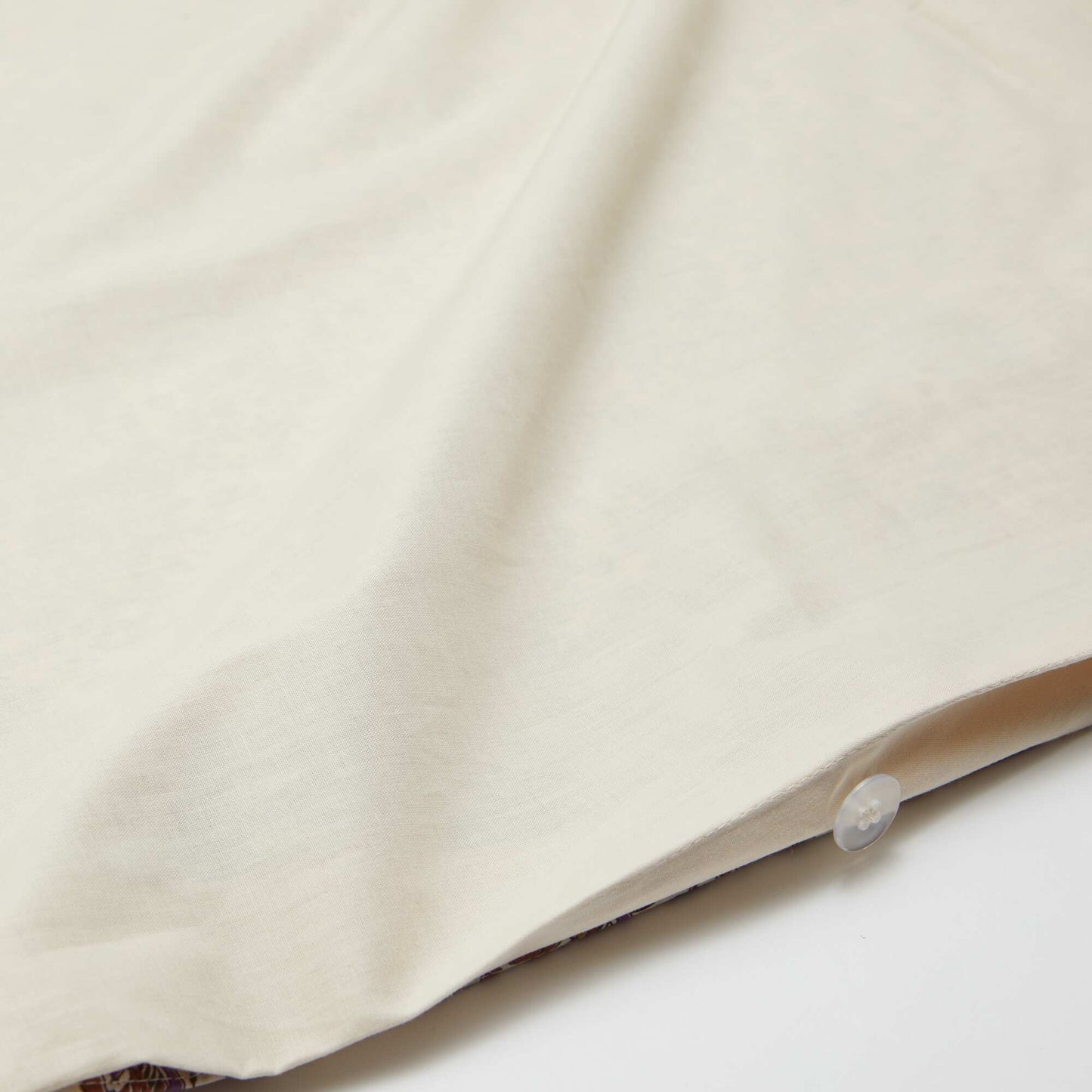 King Size Cotton Duvet Cover Set (240 x 220cm) - Kiabi Home BEIGE