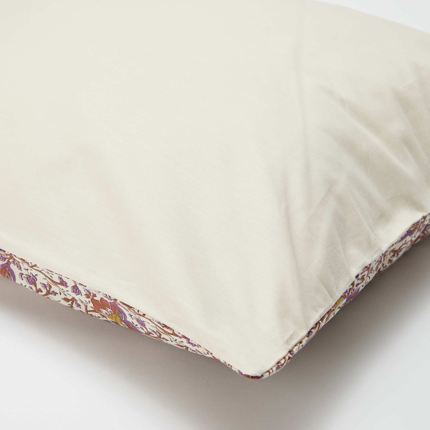 King Size Cotton Duvet Cover Set (240 x 220cm) - Kiabi Home BEIGE