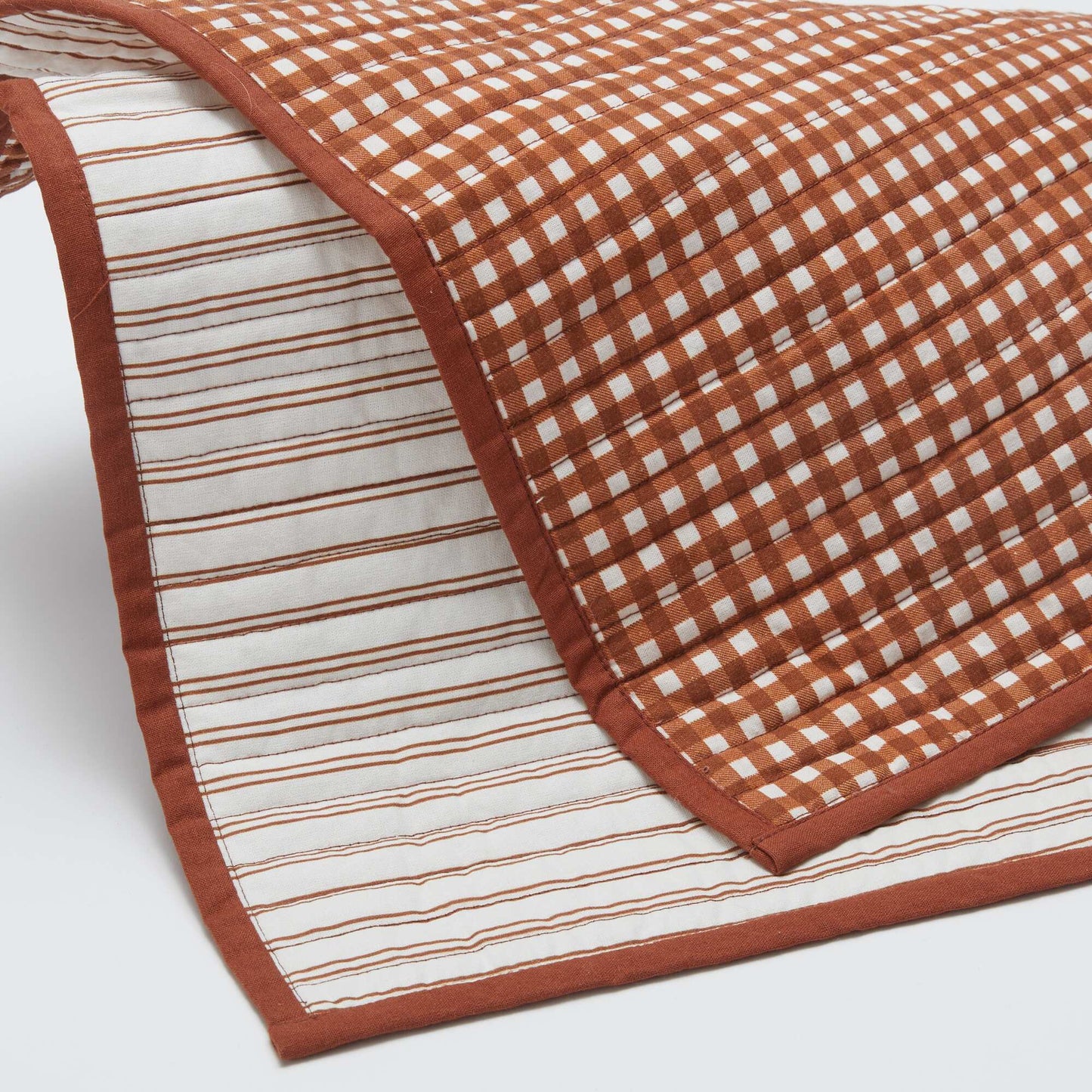 Set of 2 reversible placemats (32x40 cm) - Kiabi Home BROWN