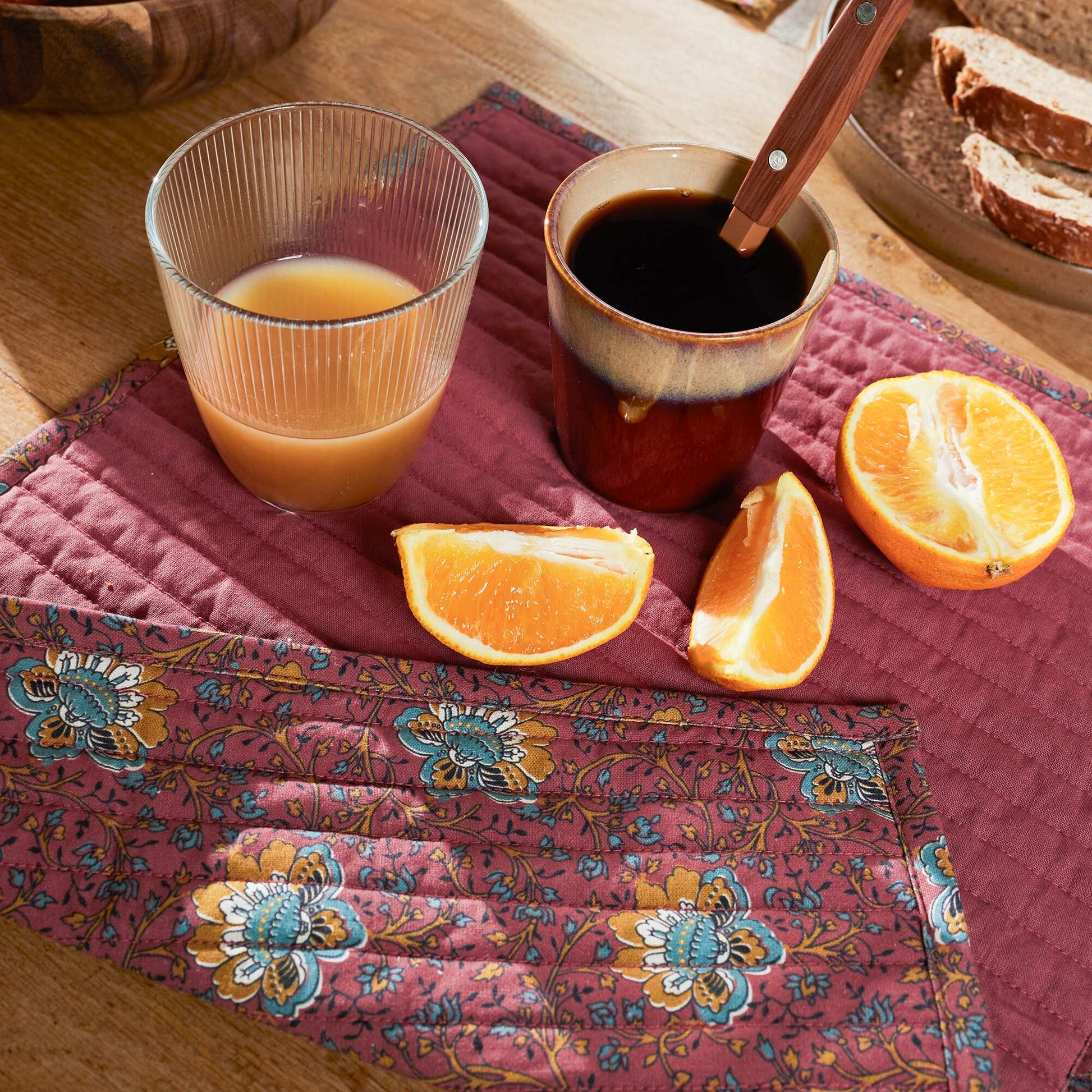 Set of 2 Placemats 30 x 45 cm - Kiabi Home PINK