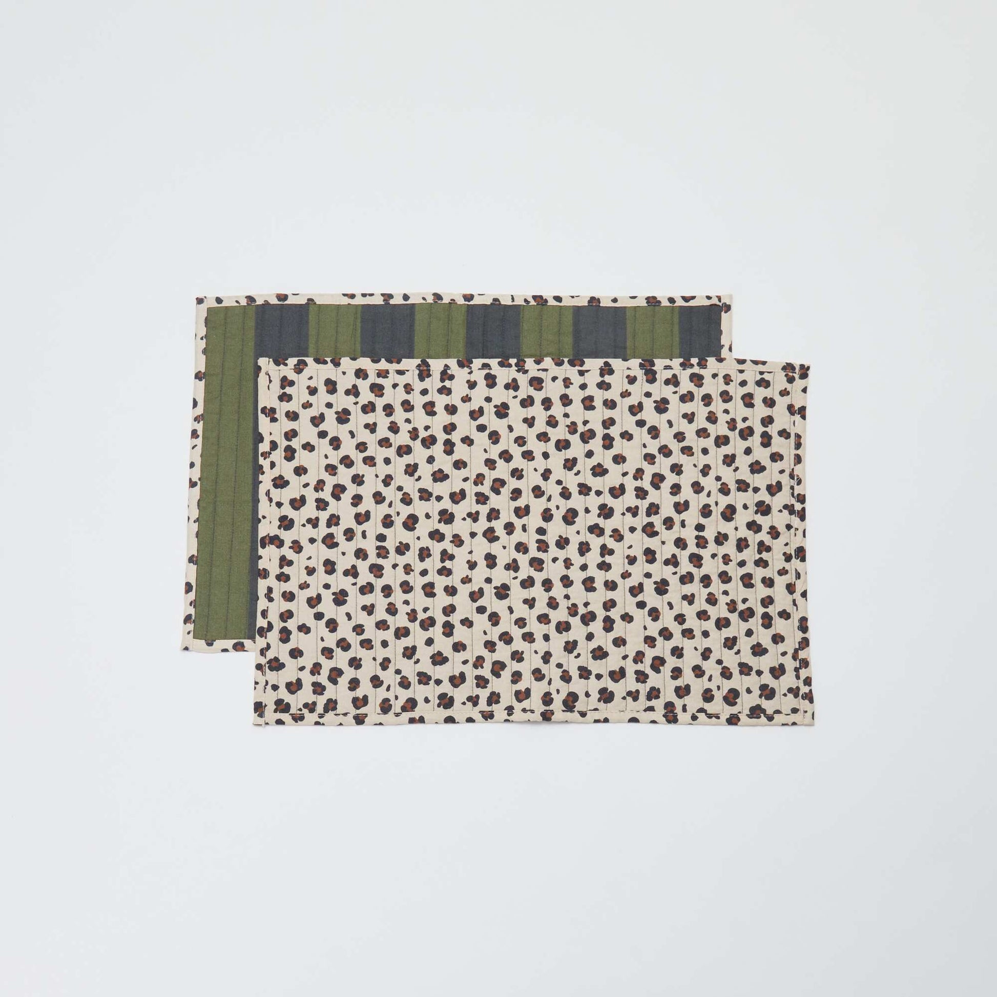 Set of 2 Placemats 30 x 45 cm - Kiabi Home KHAKI