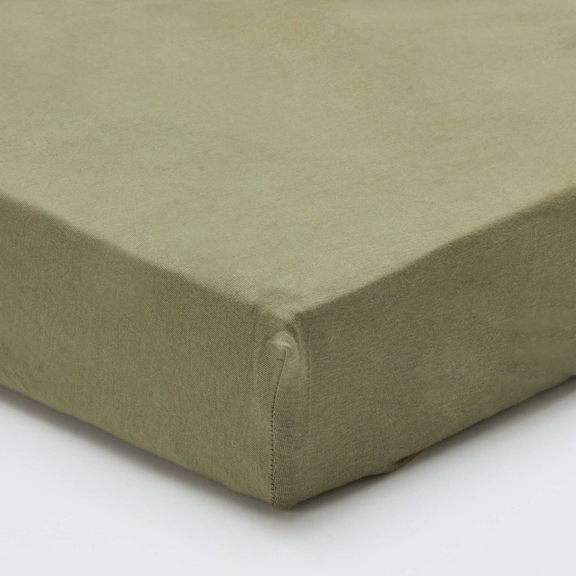 Set of 2 Jersey Fitted Sheets for Baby (70x140) - Kiabi Home WHITE