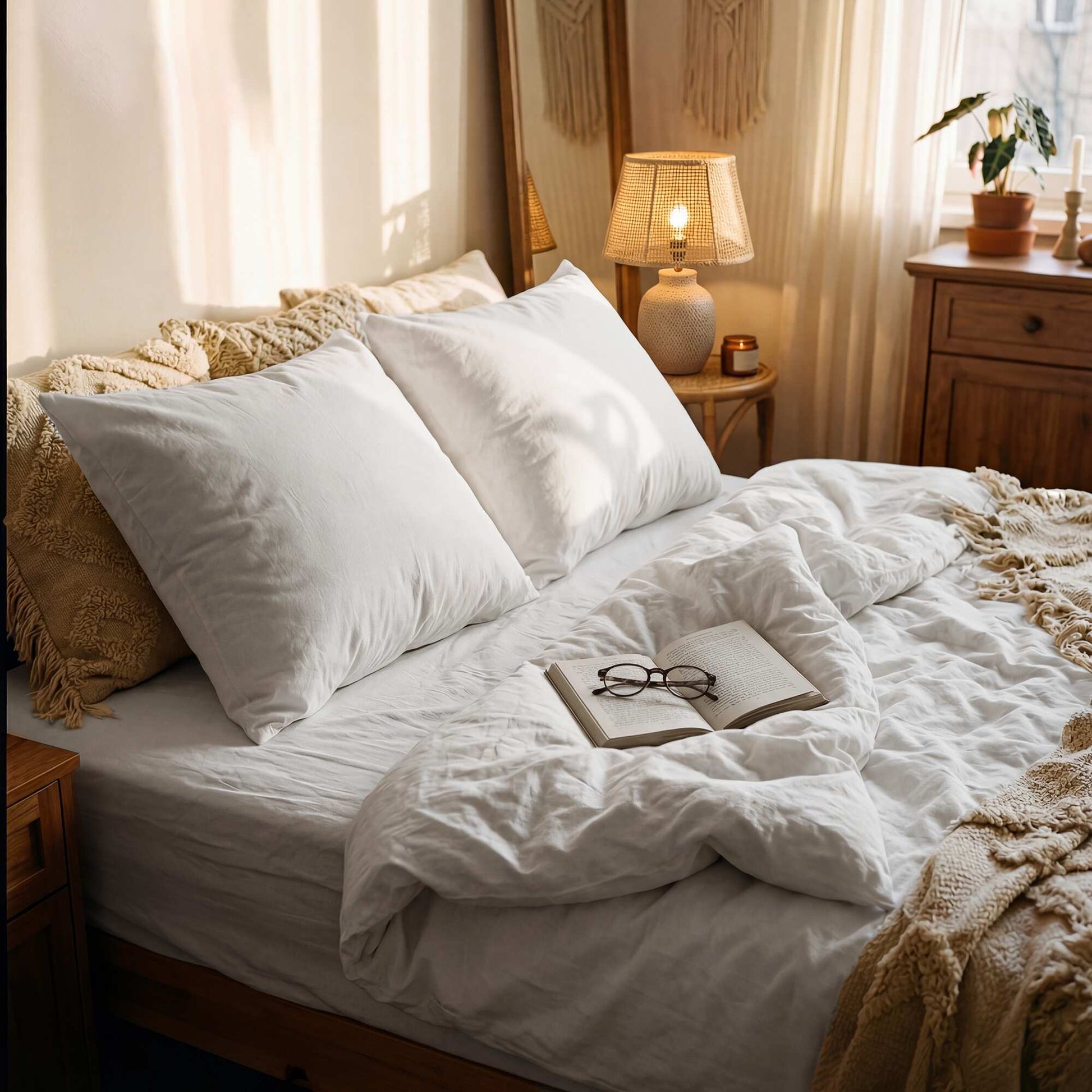 Solid Color Pillowcase - Kiabi Home WHITE