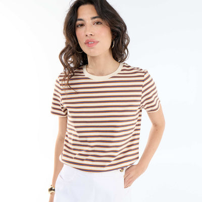 Printed T-shirt WHITE