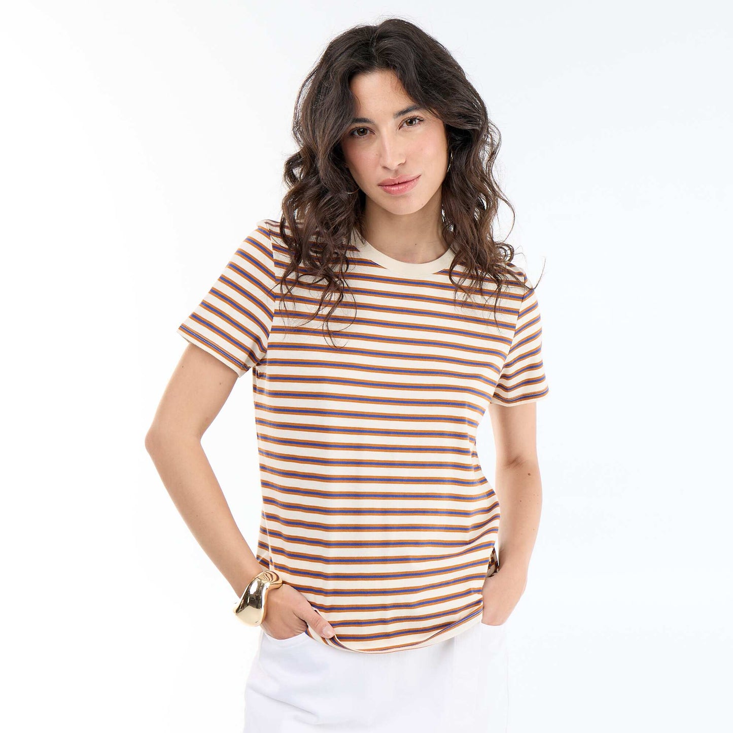 Printed T-shirt WHITE