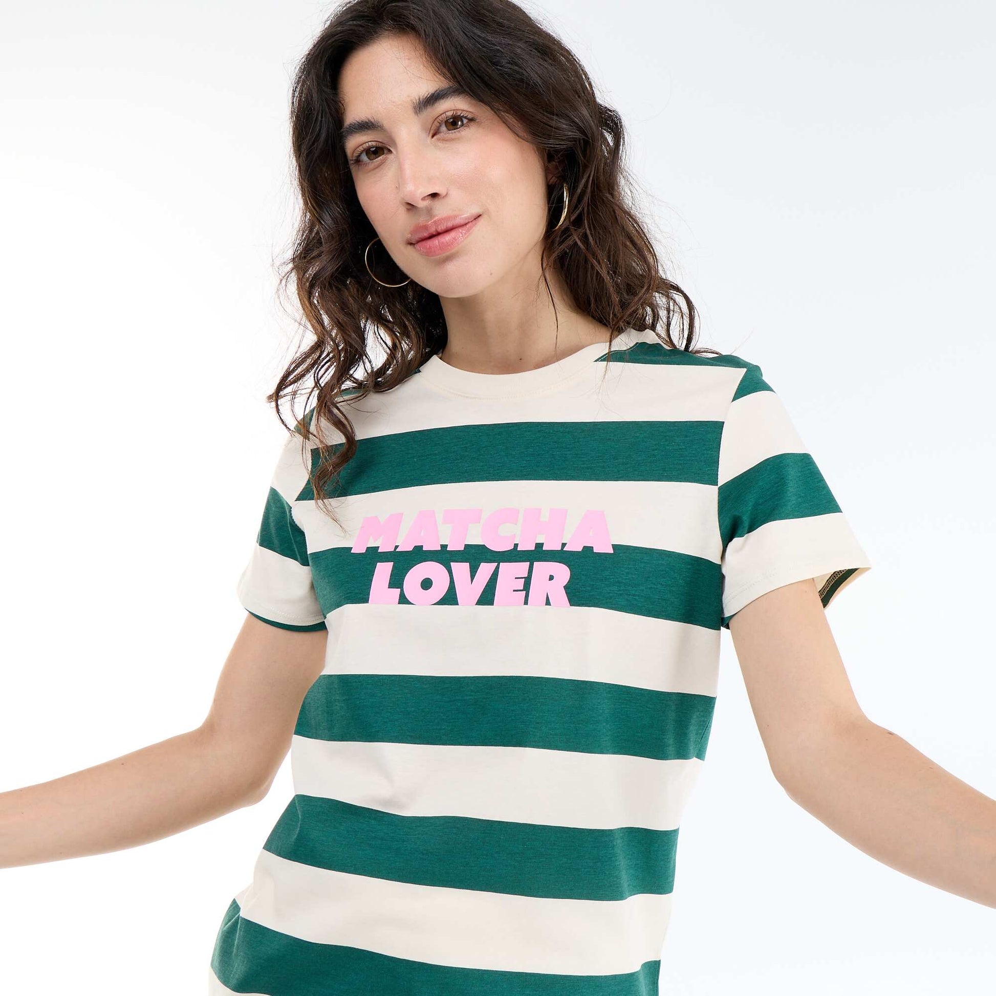 Printed T-shirt WHITE