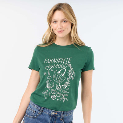 Printed T-shirt RED