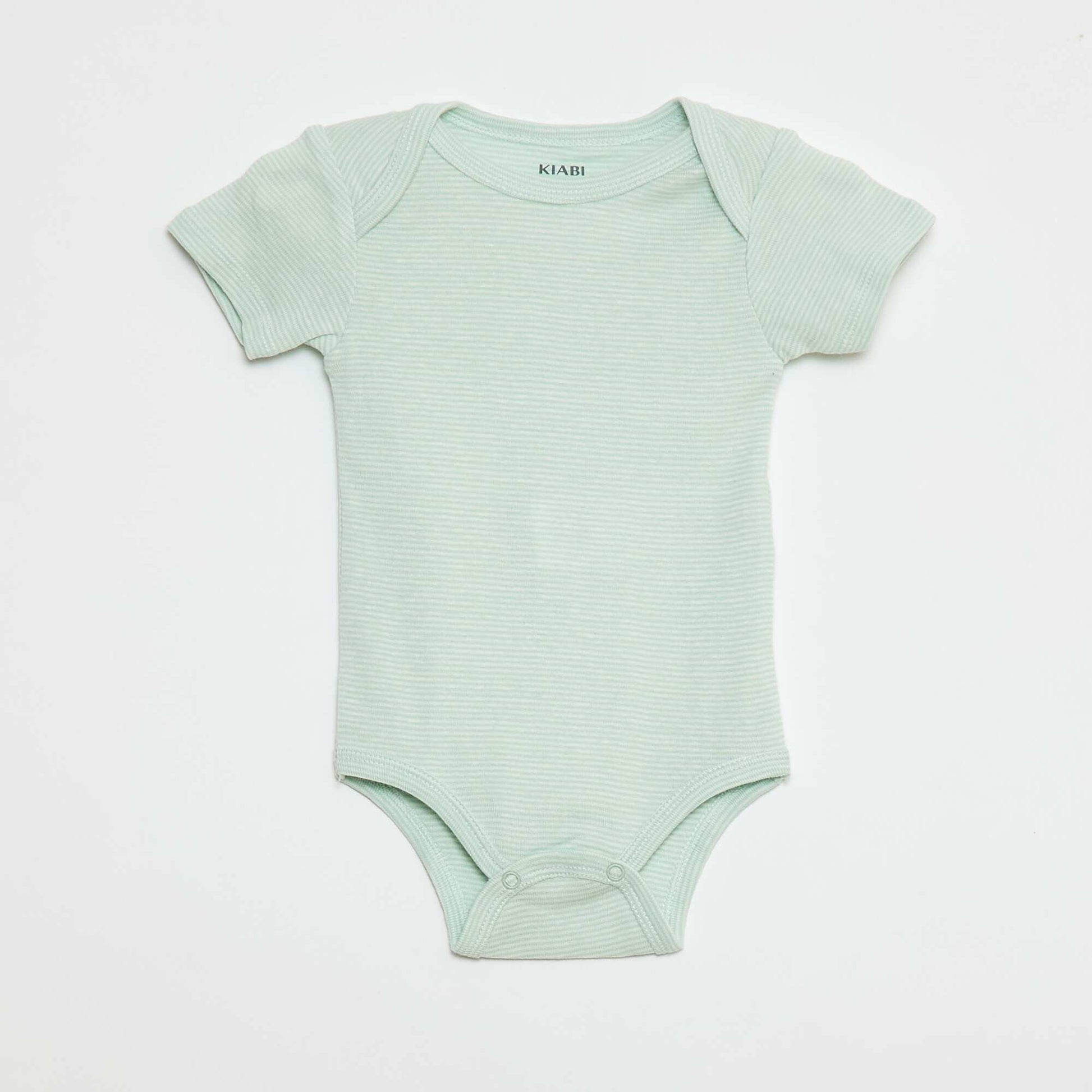 Printed cotton bodysuits - Pack of 3 WHITE