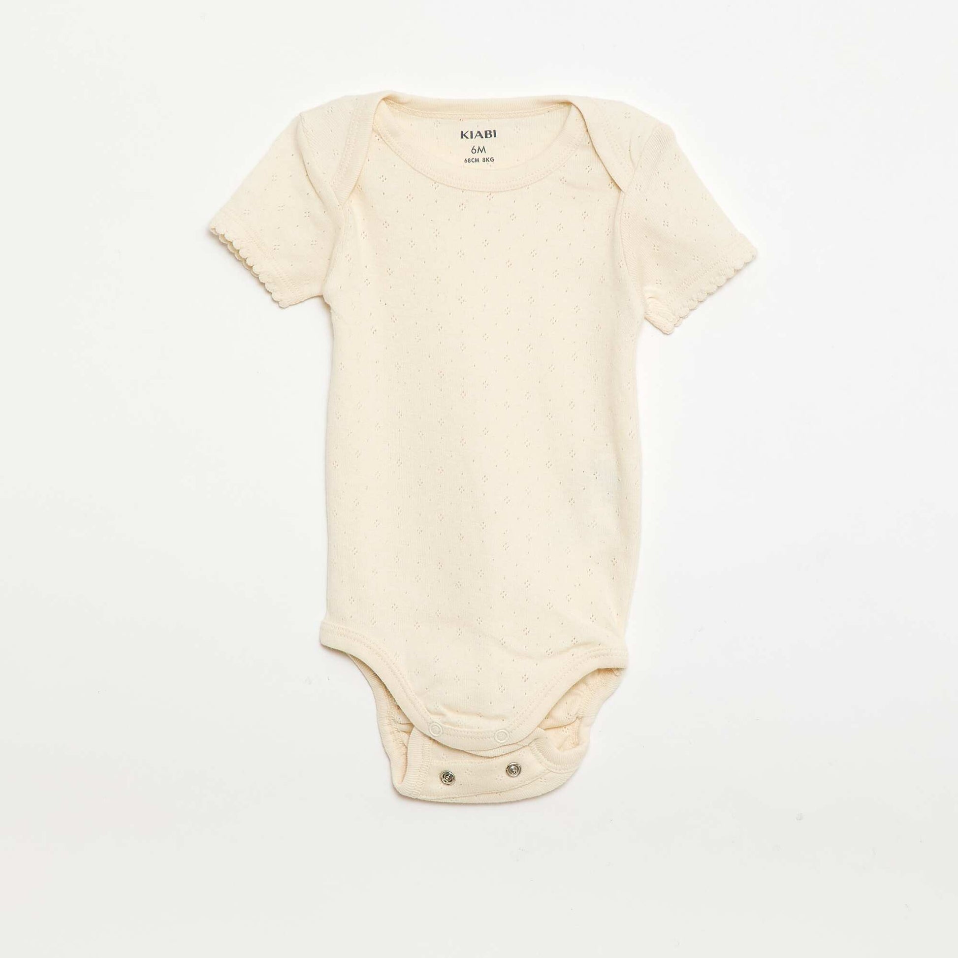Grow-with-Me Knit Bodysuits - 3-Pack BEIGE