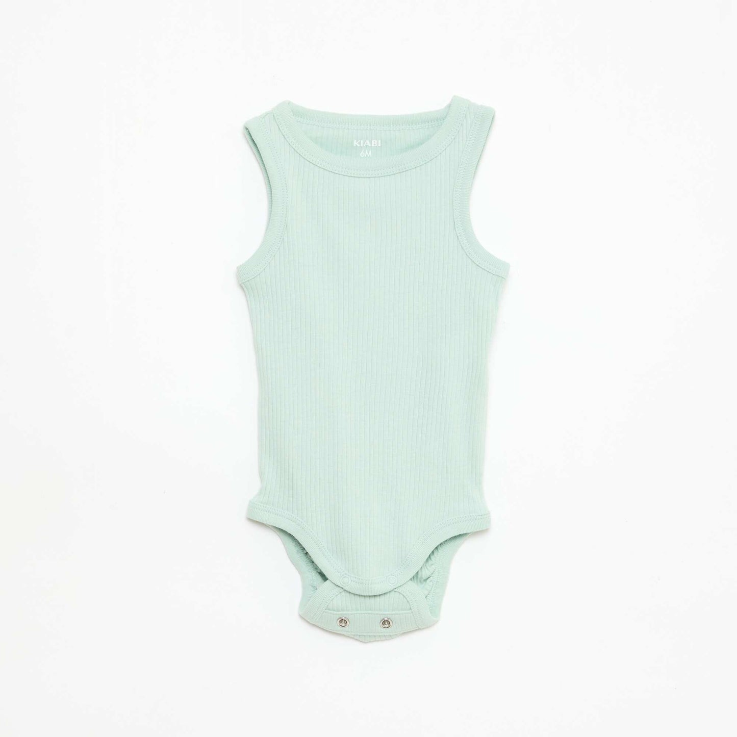 Pack of 3 plain grow-with-them strappy bodysuits YELLOW