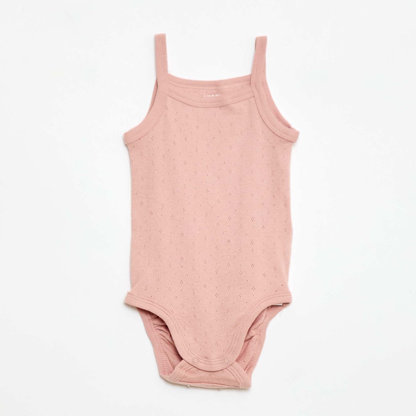 Strappy grow-with-them bodysuits - Pack of 3 PINK