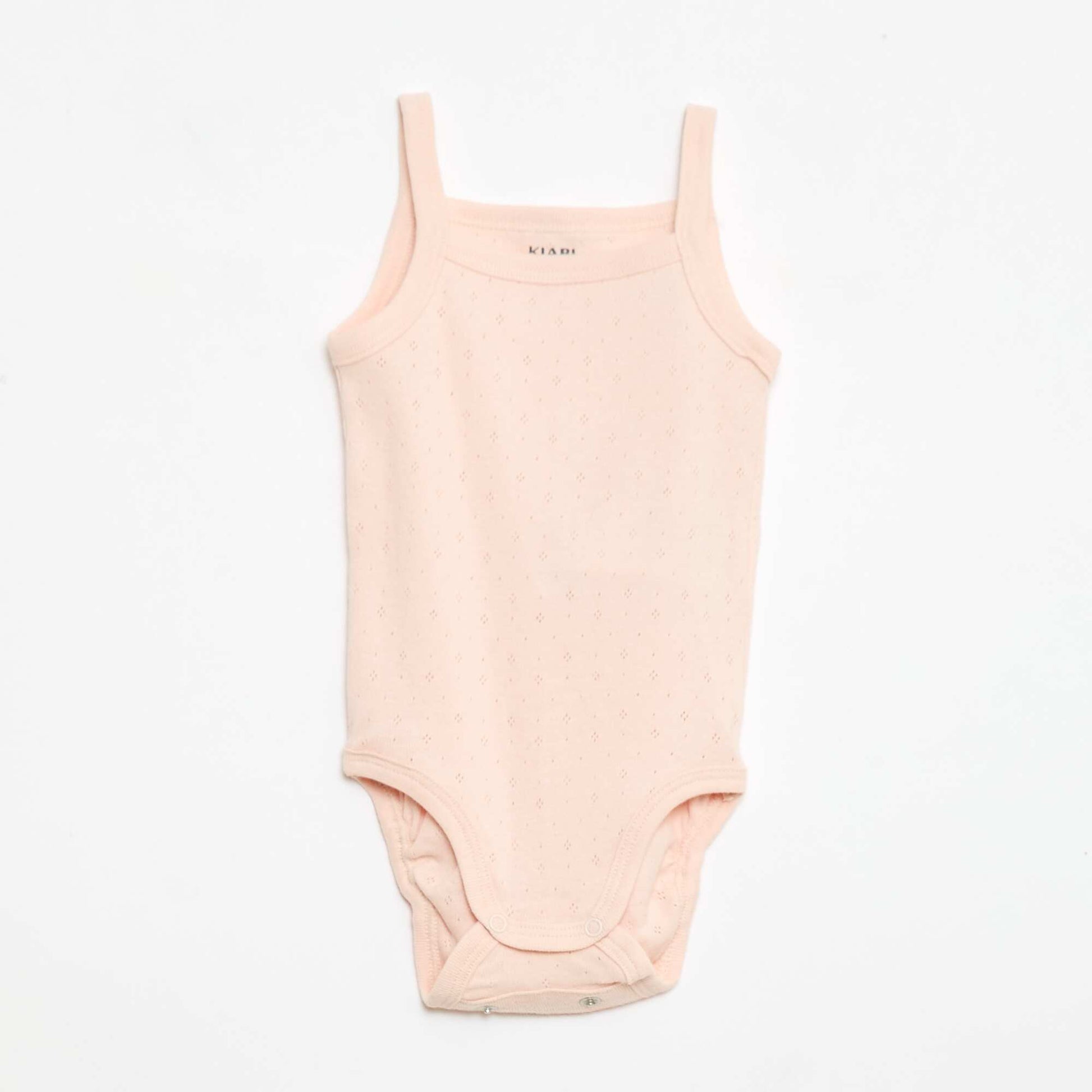 Strappy grow-with-them bodysuits - Pack of 3 PINK