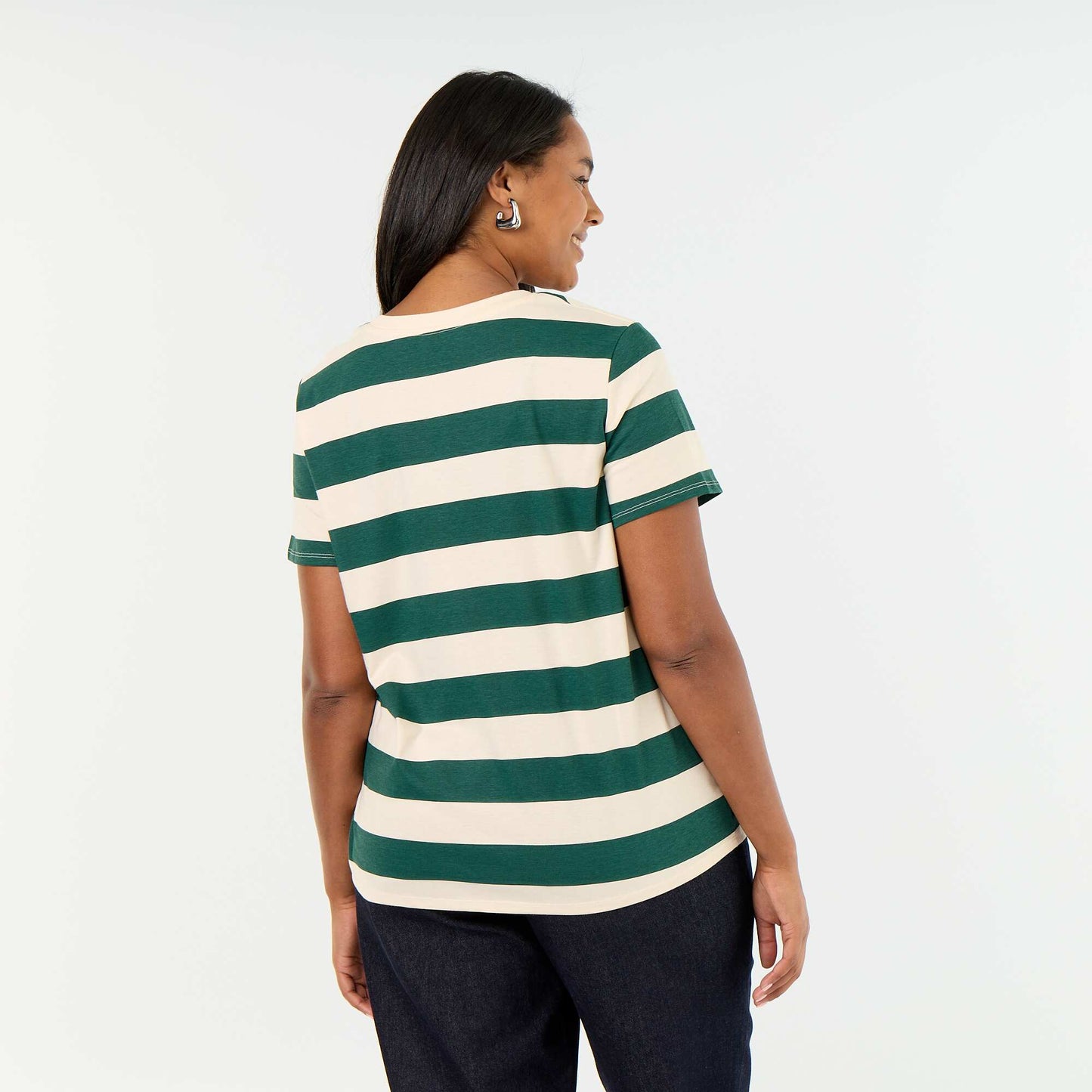 Short-sleeved T-shirt with print WHITE